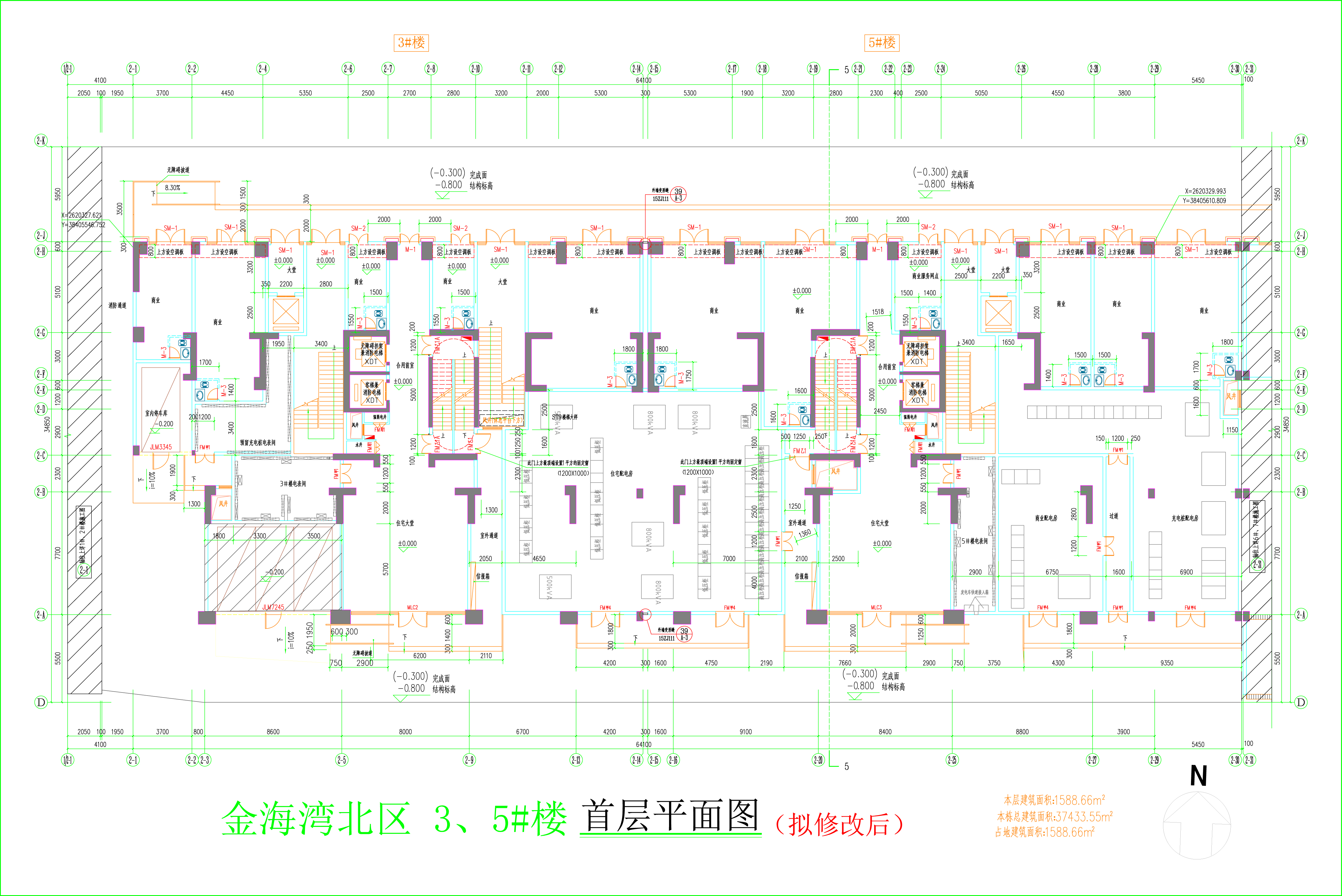 金海灣北區(qū)3、5#樓_首層平面圖（擬修改后）.jpg