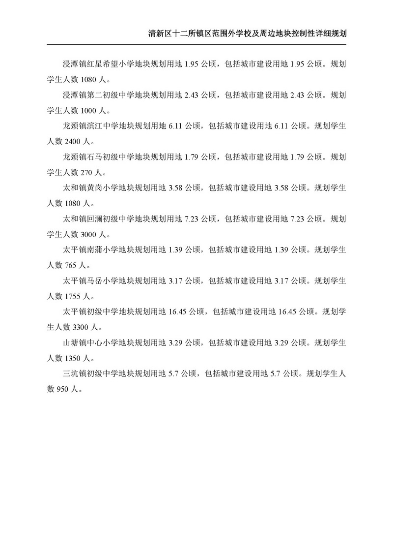 《清新區(qū)十二所鎮(zhèn)區(qū)范圍外學校及周邊地塊控制性詳細規(guī)劃》批后公告-003.jpg
