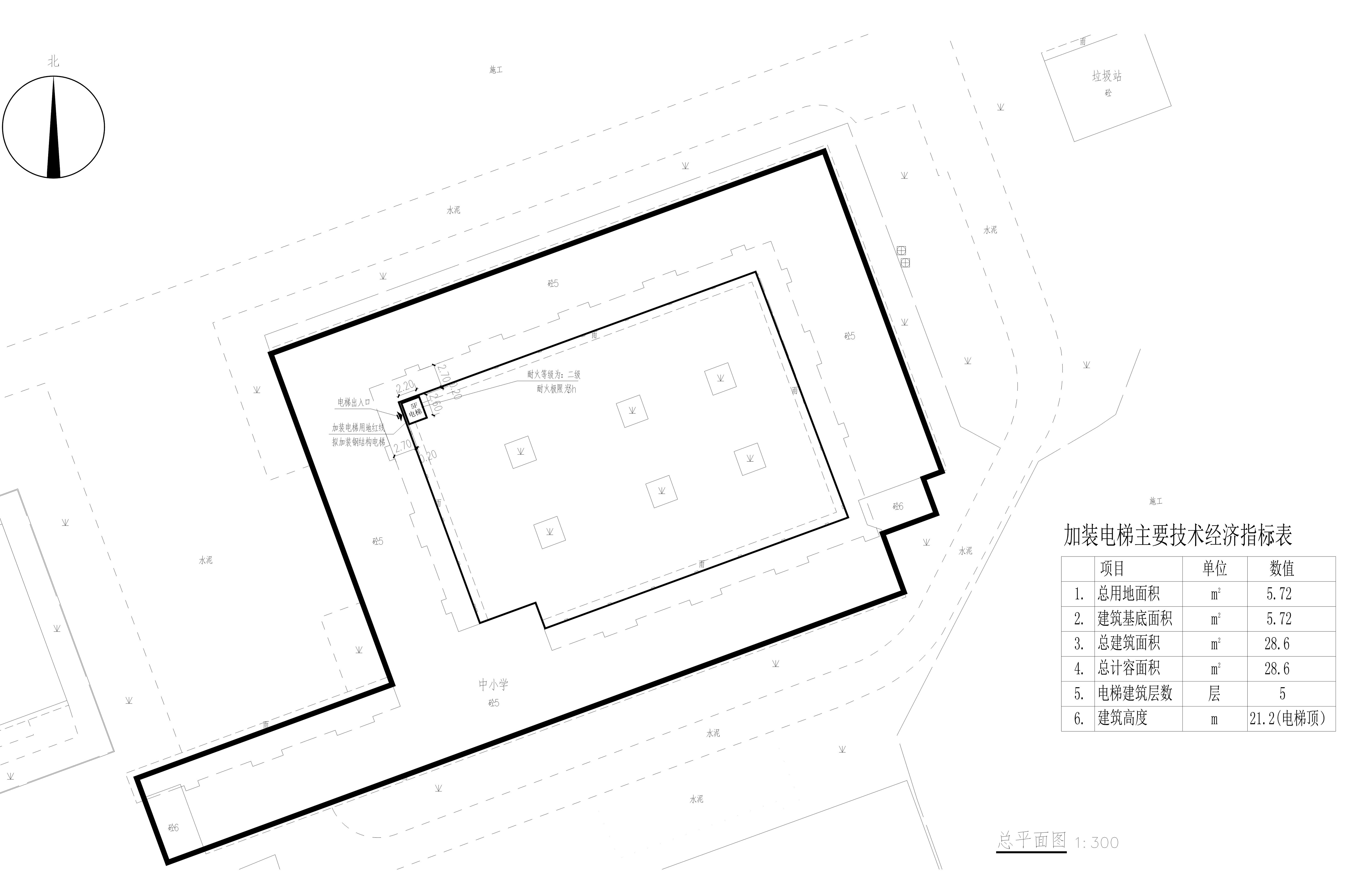 總平面。鳳翔山湖北區(qū)學(xué)校教學(xué)樓加裝電梯_t3-Model_1.jpg