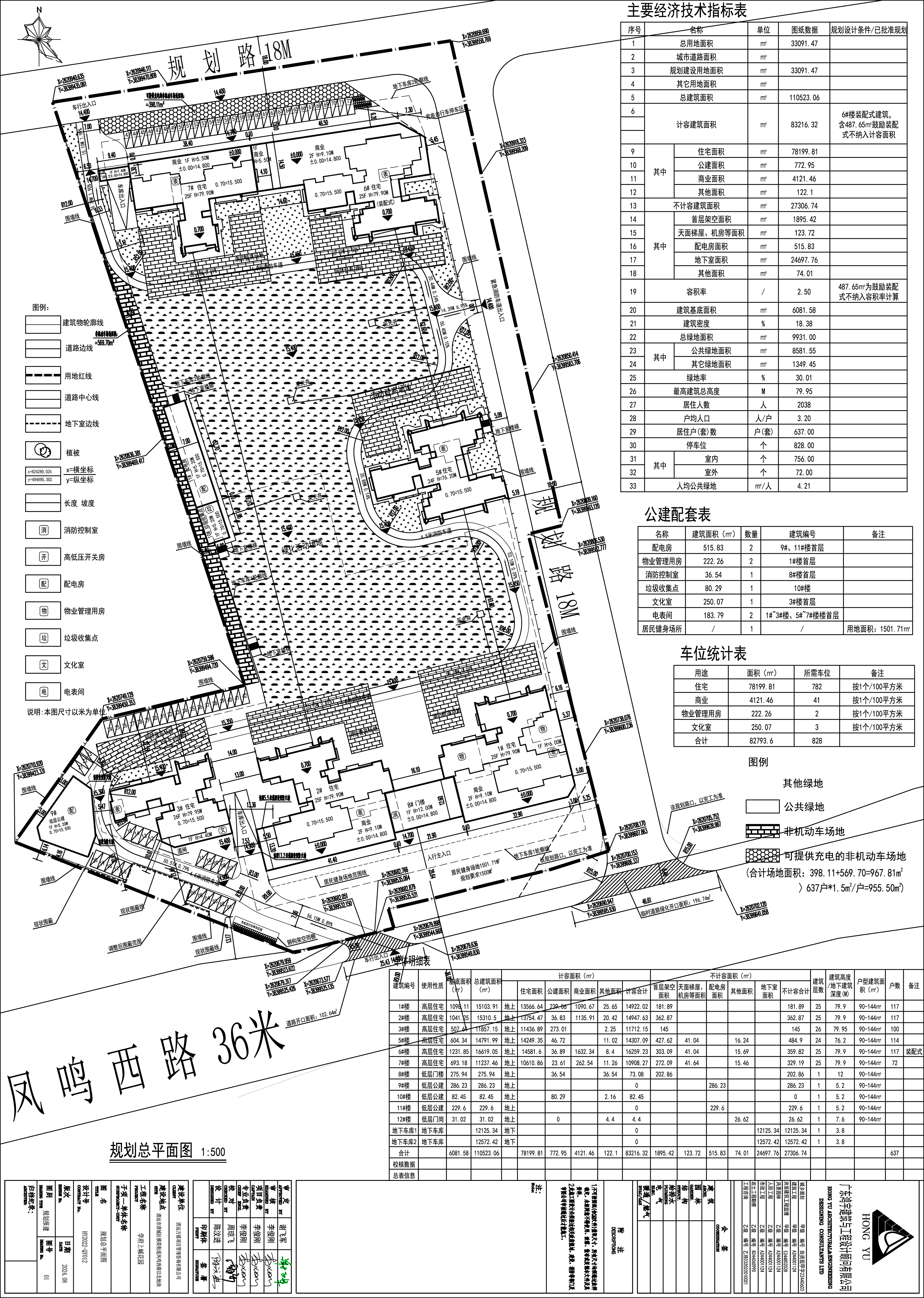 學(xué)府上峸花園 規(guī)劃總平面圖、豎向道路總平面圖、綠化總平面圖_8-27.jpg